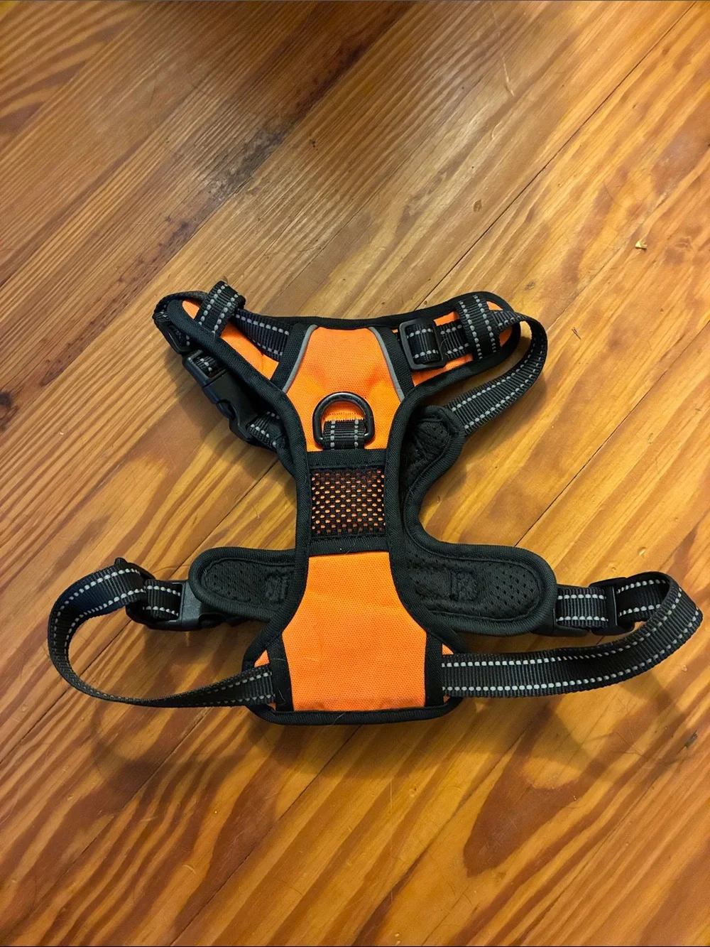 Reflective Dog Harness - Orange